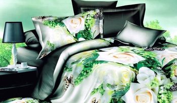 Комплект постельного белья зеленое Tango DF01-06