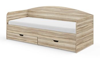 Кровать с ящиками Сонум Crystal Ясень Ориноко